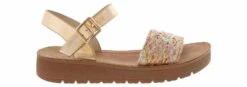 Soda Mauve Multi Woven Youth Girls' (11-3) Platform Sandal -Shoe Sensation Shop soda k ls6485 01 mauvemultiwoven multi02