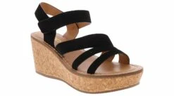 Soda Sheet Women's Wedge Sandal