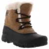 Sorel Snow Angel Women’s Weather Boot -Shoe Sensation Shop sorel 1869401 234 snowangelrootbeer beige01 1