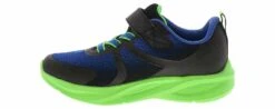 Spalding Sidney Royal Youth Boys’ (11-3) Wide-Width Light Up Running Shoe -Shoe Sensation Shop spalding sidney royal sidneyroyallightedw green04