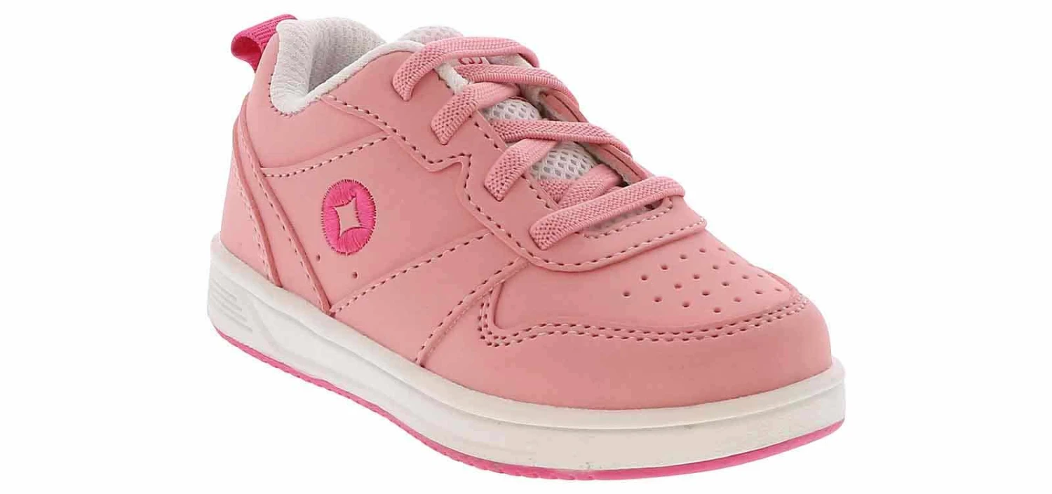 Spalding Vertex Low Toddler Girls’ (5-10) Court Sneaker 1 Spalding Vertex Low Toddler Girls’ (5-10) Court Sneaker