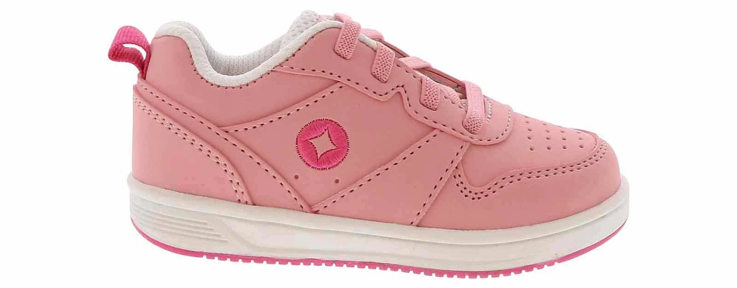 Spalding Vertex Low Toddler Girls’ (5-10) Court Sneaker 2 Spalding Vertex Low Toddler Girls’ (5-10) Court Sneaker - Image 2