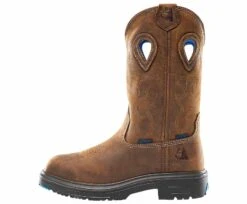 Steel Blue Heeler Met Men's Steel Toe Work Boot -Shoe Sensation Shop steelblue 813904 brn blueheelermet brown04