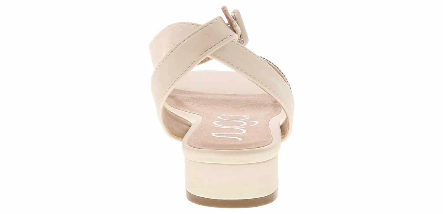 Sugar Umpire Ivory Women’s Wide-Width Fashion Heel 3 Sugar Umpire Ivory Women’s Wide-Width Fashion Heel - Image 3