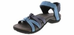 Teva Tirra Blue Multi Women's Outdoor Water Sandal -Shoe Sensation Shop teva 4266 blmu tirrawater blue05