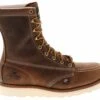 Thorogood American Heritage Men's Wide-Width Steel Toe Work Boot -Shoe Sensation Shop thorogood 8 moc toe st 804 4478 brown02