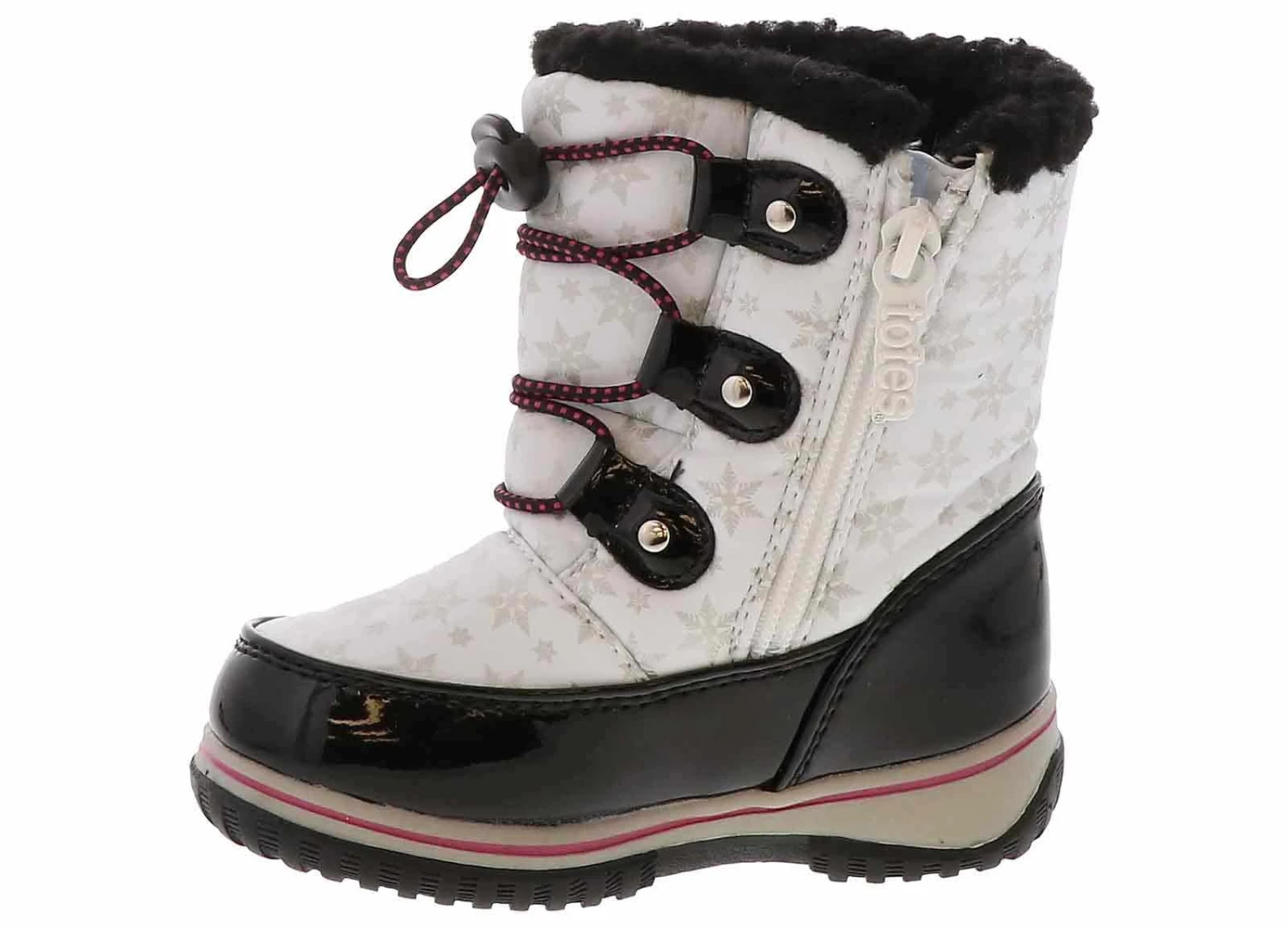 Totes Berlinda White Toddler Girls’ (5-10) Snow Boot 4 Totes Berlinda White Toddler Girls’ (5-10) Snow Boot - Image 4