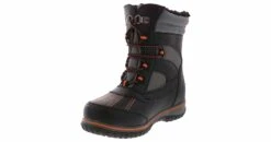 Totes Elfin Youth Boys’ (11-7) Weather Boot -Shoe Sensation Shop totes elfin y gryorg elfinyouthgreyorange grey05