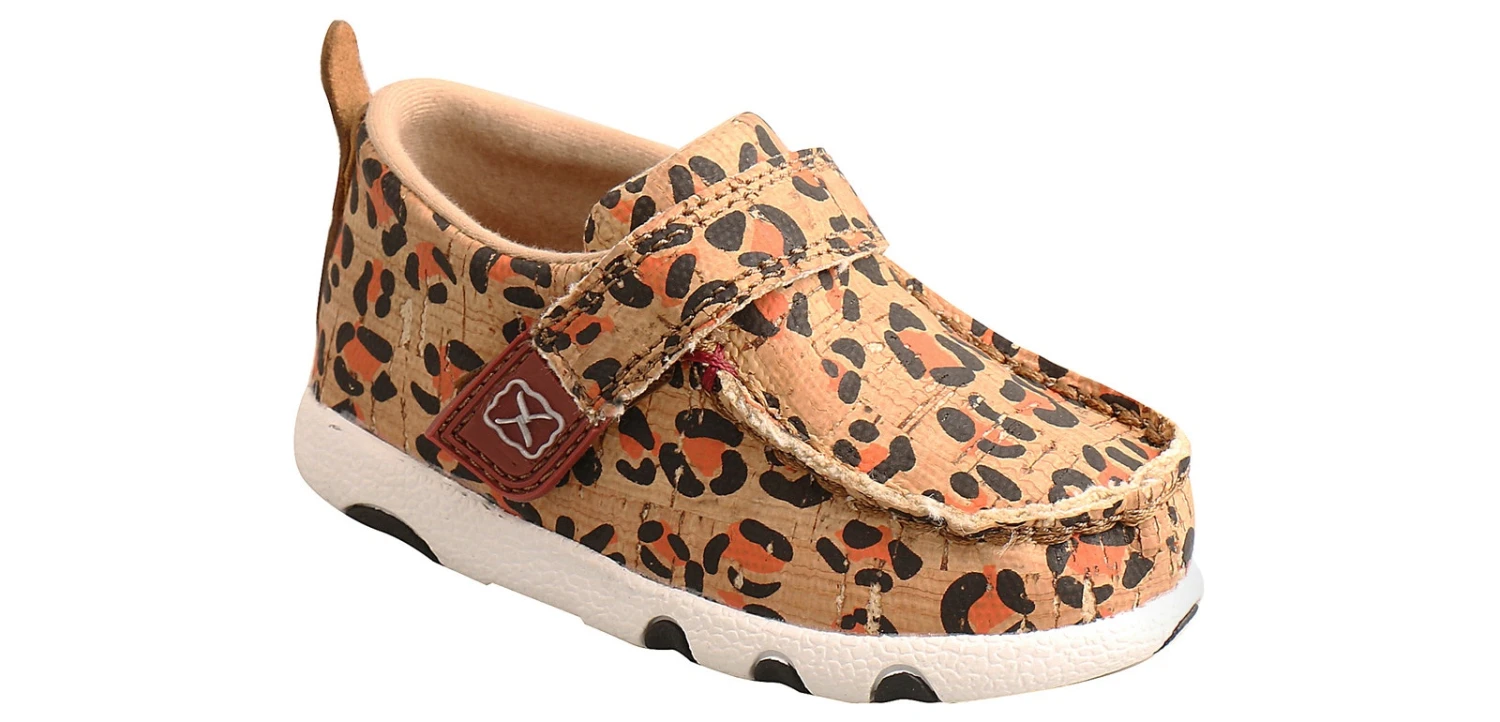 Twisted X Leopard Infant Kids' (2-8) Driving Moc 1 Twisted X Leopard Infant Kids' (2-8) Driving Moc