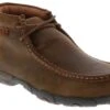 Twisted X Driving Moccasin Women's Steel Toe Work Shoe -Shoe Sensation Shop twistedx moc toe wdmst01 brown01