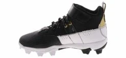 Under Armour Harper 7 Jr. Boys’ (11-6) Mid Top Baseball Cleat -Shoe Sensation Shop underarmour 3025598 001 harper7midrmjr black04