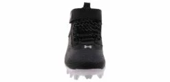 Under Armour Harper 7 Jr. Boys’ (11-6) Mid Top Baseball Cleat -Shoe Sensation Shop underarmour 3025598 001 harper7midrmjr black06