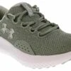 Under Armour Charged Surge Women’s Running Shoe -Shoe Sensation Shop underarmour 3027007 348 uawchargedsurge4 green01