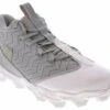 Under Armour Harper 9 RM Men’s Mid Top Baseball Cleat -Shoe Sensation Shop underarmour 3027442 102 uaharper9rm grey01