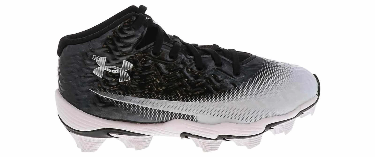 Under Armour Spotlight Hammer Youth Kids’ (1-6) Wide-Width Football Cleat 2 Under Armour Spotlight Hammer Youth Kids’ (1-6) Wide-Width Football Cleat - Image 2