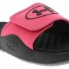 Under Armour Ignite Pro 8 Youth Girls' (11-3) Slide Sandal -Shoe Sensation Shop underarmour 6000203 001 uagignitepro8 black01