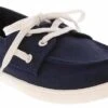 Union Bay Fairway Women's Canvas Shoe -Shoe Sensation Shop unionbay fairway navy fairwaycanvasboatnavy navy01