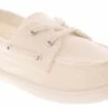 Union Bay Fairway Canvas Women's Boat Shoe -Shoe Sensation Shop unionbay fairway white fairwaycanvasboatwhite white01