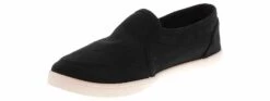 Union Bay Fun Women’s Casual Shoe -Shoe Sensation Shop unionbay fun black funblackcanvasslipon black05