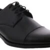 Van Heusen Turk Men’s Dress Shoe -Shoe Sensation Shop vanheusen turk blk turk black01 1