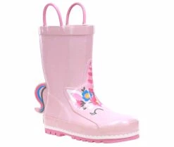 Western Chief Unity Unicorn Youth Girls' (11-4) Rain Boot