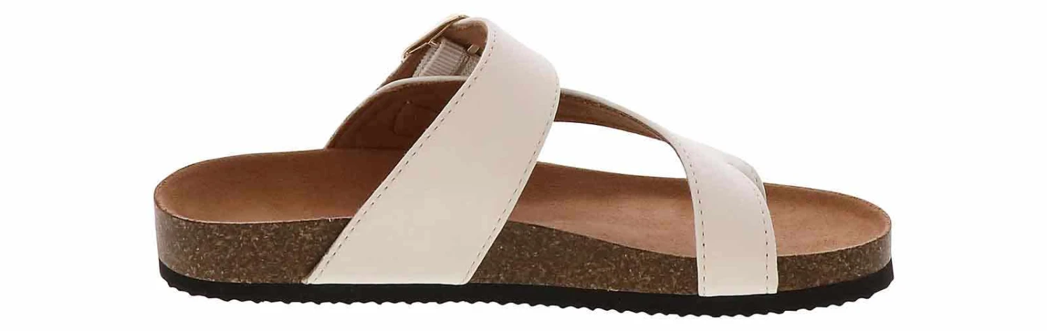 White Mountain Grades Toe Loop Youth Girls' (13-5) Footbed Sandal 2 White Mountain Grades Toe Loop Youth Girls' (13-5) Footbed Sandal - Image 2