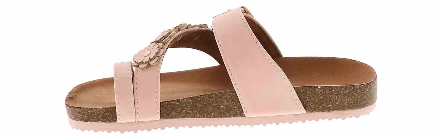 White Mountain Graffito Blush Youth Girls’ (11-3) Footbed Sandal 4 White Mountain Graffito Blush Youth Girls’ (11-3) Footbed Sandal - Image 4