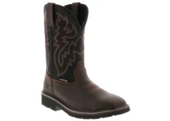 Wolverine Rancher Men's Steel Toe Work Boot 13 Wolverine Rancher Men's Steel Toe Work Boot -Shoe Sensation Shop wolverine rancher wpf w10765 brown black01 1