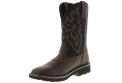 Wolverine Rancher Men's Steel Toe Work Boot 11 Wolverine Rancher Men's Steel Toe Work Boot -Shoe Sensation Shop wolverine rancher wpf w10765 brown black05